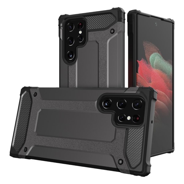 Kryt na Samsung Galaxy S23 Ultra odolný Hybrid šedý