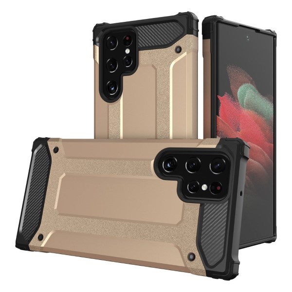 Kryt na Samsung Galaxy S23 Ultra odolný Hybrid zlatý