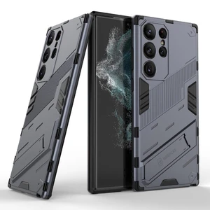 Kryt na Samsung Galaxy S23 Ultra odolný Shockproof šedý