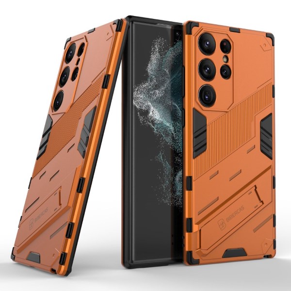Kryt na Samsung Galaxy S23 Ultra odolný Shockproof oranžový