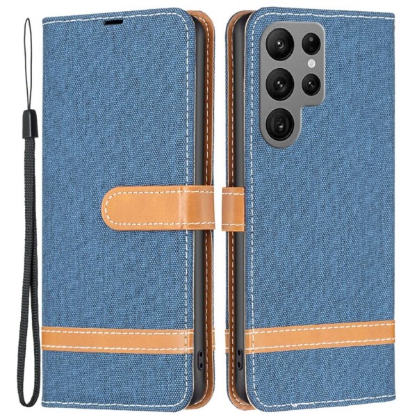 Pouzdro na Samsung Galaxy S23 Ultra Jeans modré