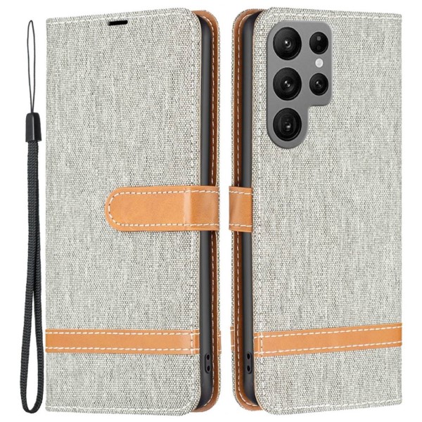 Pouzdro na Samsung Galaxy S23 Ultra Jeans šedé
