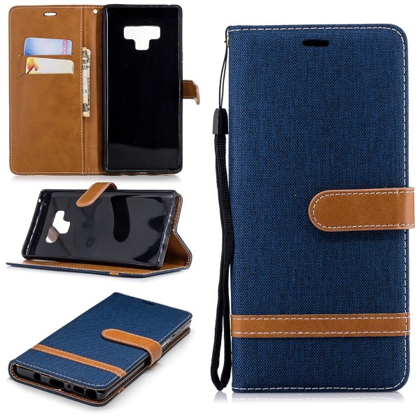 Pouzdro na Samsung Galaxy Note 9 Jeans modré