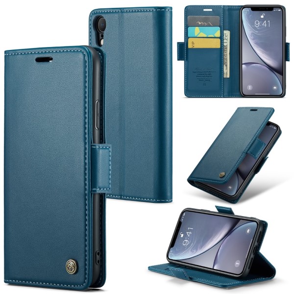 Pouzdro pro iPhone Xr CASEME Smooth modré
