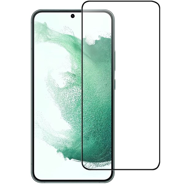 Tvrzené sklo na Samsung Galaxy S22 Plus  (podpora odemykání otiskem prstu) černé