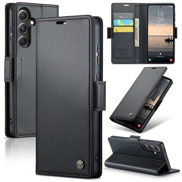 Pouzdro na Samsung Galaxy S23 FE CASEME smooth černé