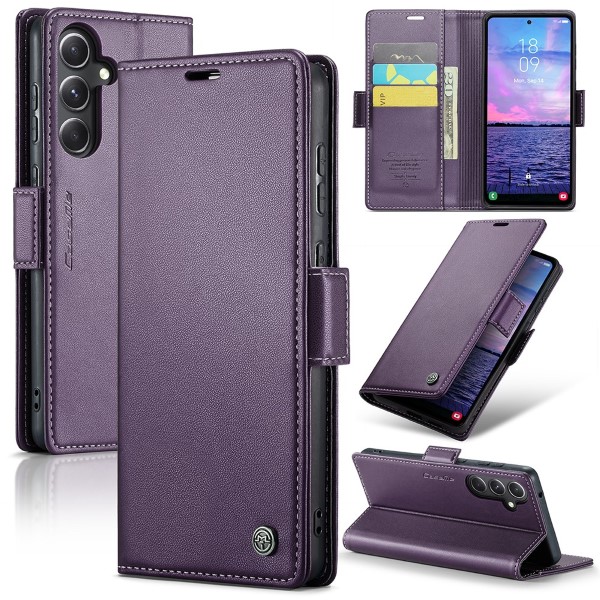 Pouzdro na Samsung Galaxy S23 FE CASEME smooth fialové