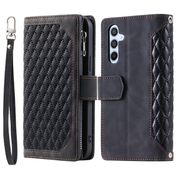 Pouzdro na Samsung Galaxy S23 FE Luxury Double Layer černé