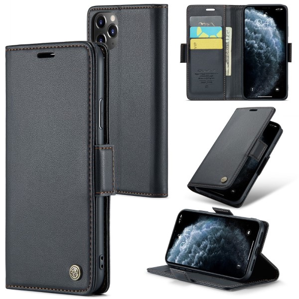 Pouzdro na iPhone 11 Pro Max CASEME smooth černé