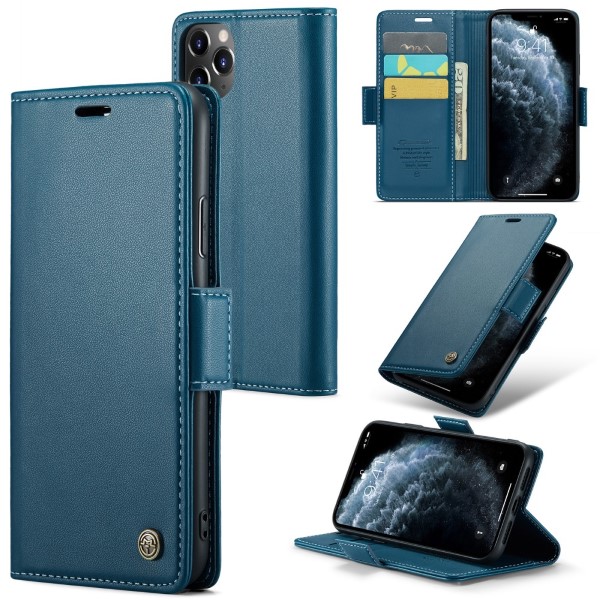 Pouzdro na iPhone 11 Pro Max CASEME smooth modré