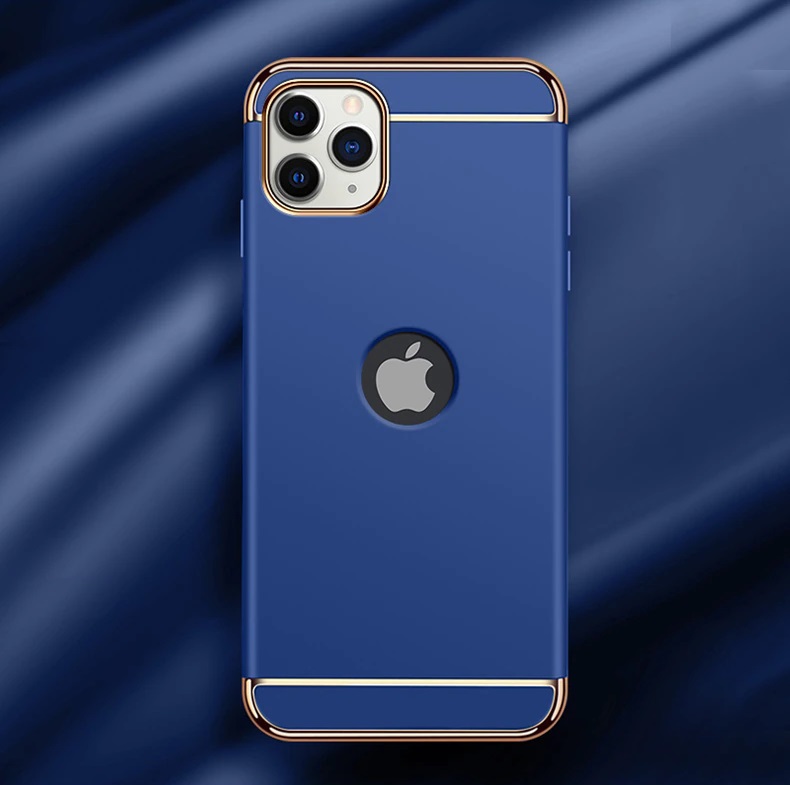 Kryt na iPhone 12 Pro Max Shockproof tmavě modrý