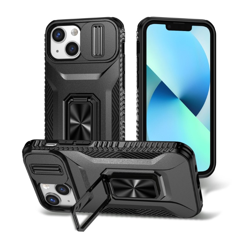 Kryt na iPhone 12 Mini odolný s krytkou na fotoaparát černý