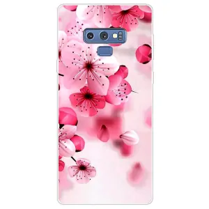 Kryt na Samsung Galaxy Note 9 kytky růžové