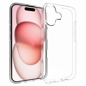 Kryt na iPhone 16 gumový Premium čirý