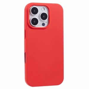 Kryt na iPhone 16 Pro gumový Premium červený