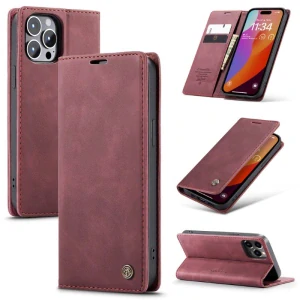 Pouzdro CASEME pro iPhone 16 Pro Max červené