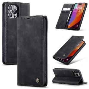 Pouzdro CASEME pro iPhone 16 Pro Max černé