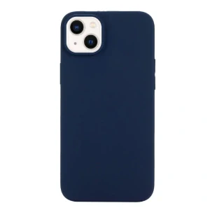 Kryt na iPhone 15 gumový Premium tmavě modrý