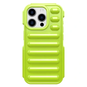 Kryt na iPhone 15 Pro Capsule zelený