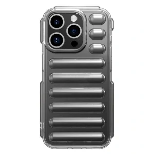 Kryt na iPhone 15 Pro Capsule šedý