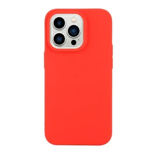Kryt na iPhone 15 Pro gumový Premium červený