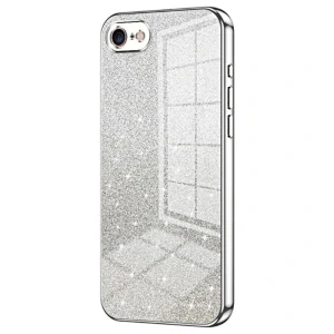 Kryt na iPhone 7 / 8 / SE ( 2020 / 2022 ) Glitter stříbrný