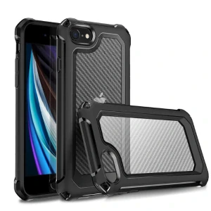 Kryt na iPhone 7 / 8 / SE ( 2020 / 2022 ) odolný Carbon černý