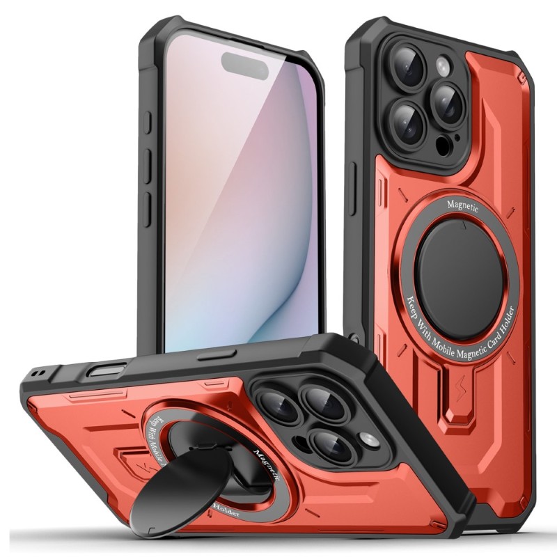 Kryt na iPhone 16 Pro odolný s podporou MAGSAFE červený