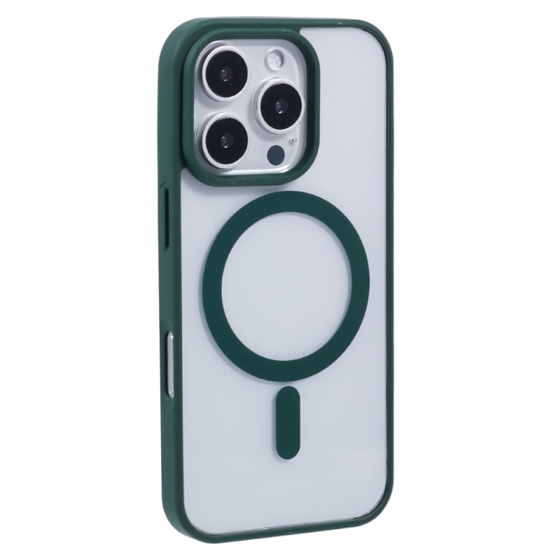 Kryt na iPhone 16 Pro matný s podporou MagSafe zelený