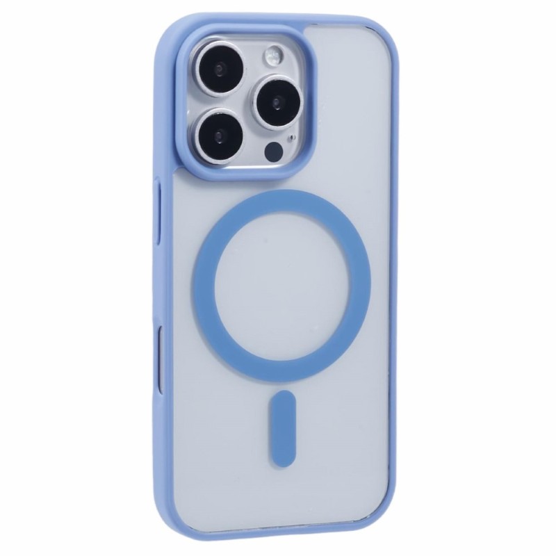 Kryt na iPhone 16 Pro matný s podporou MagSafe modrý