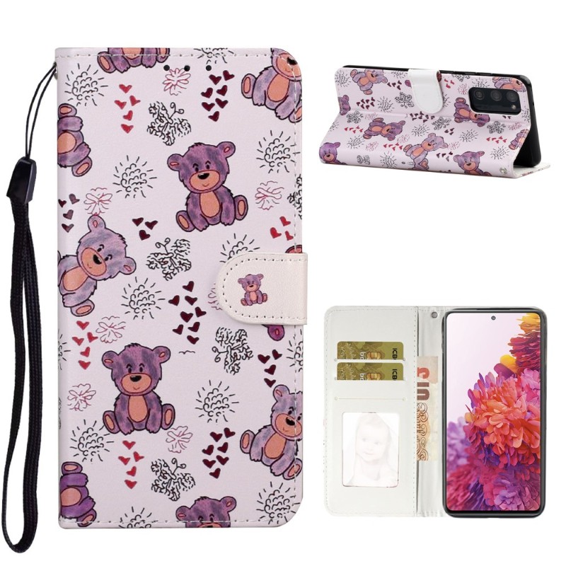 Pouzdro na Samsung Galaxy S20 Medvídek