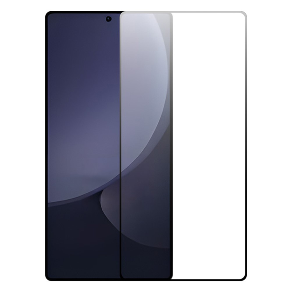 Tvrzené sklo na Samsung Galaxy S25 Ultra (podpora odemykání otiskem prstu) černé