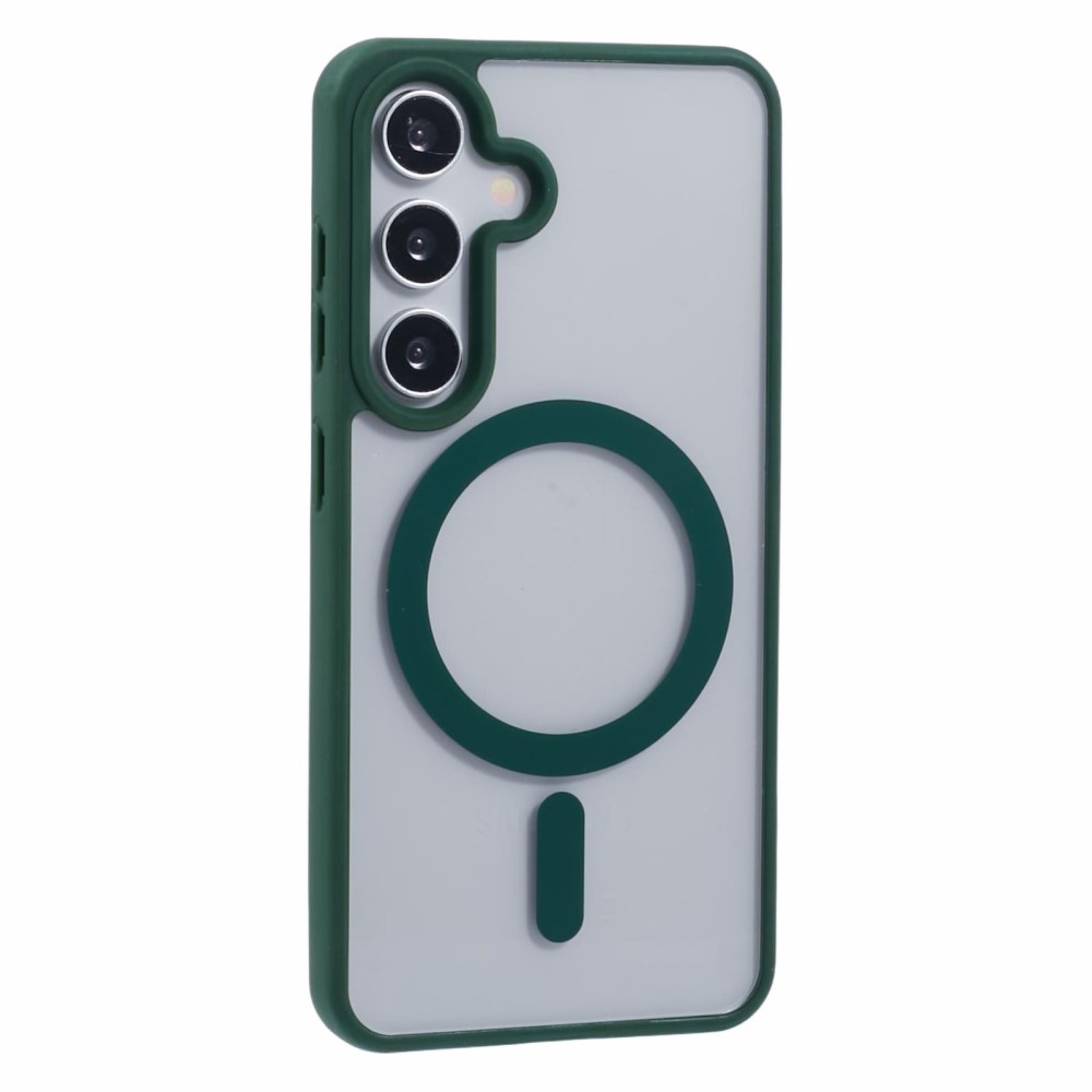 Kryt na Samsung Galaxy S24 matný s podporou MagSafe zelený