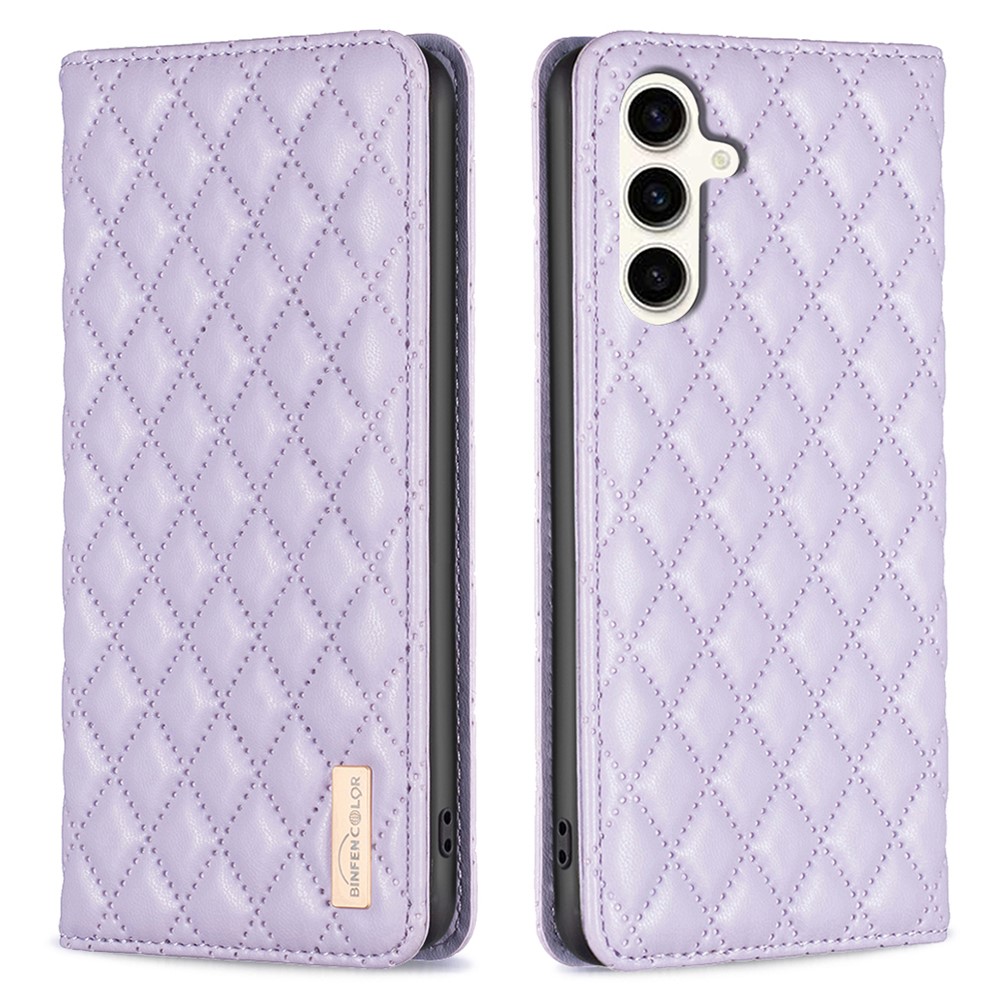 Pouzdro na Samsung Galaxy S24 FE Binfen fialové