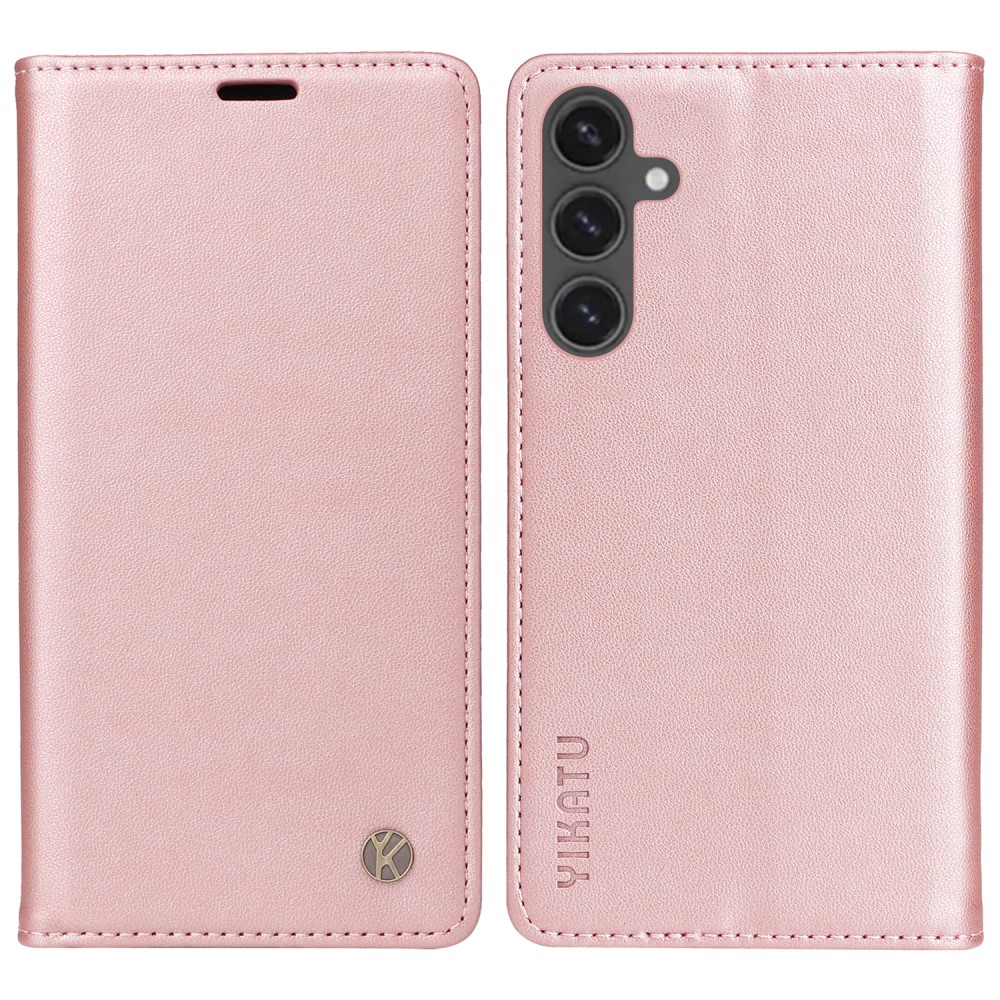 Pouzdro na Samsung Galaxy S24 FE Yikatu růžové