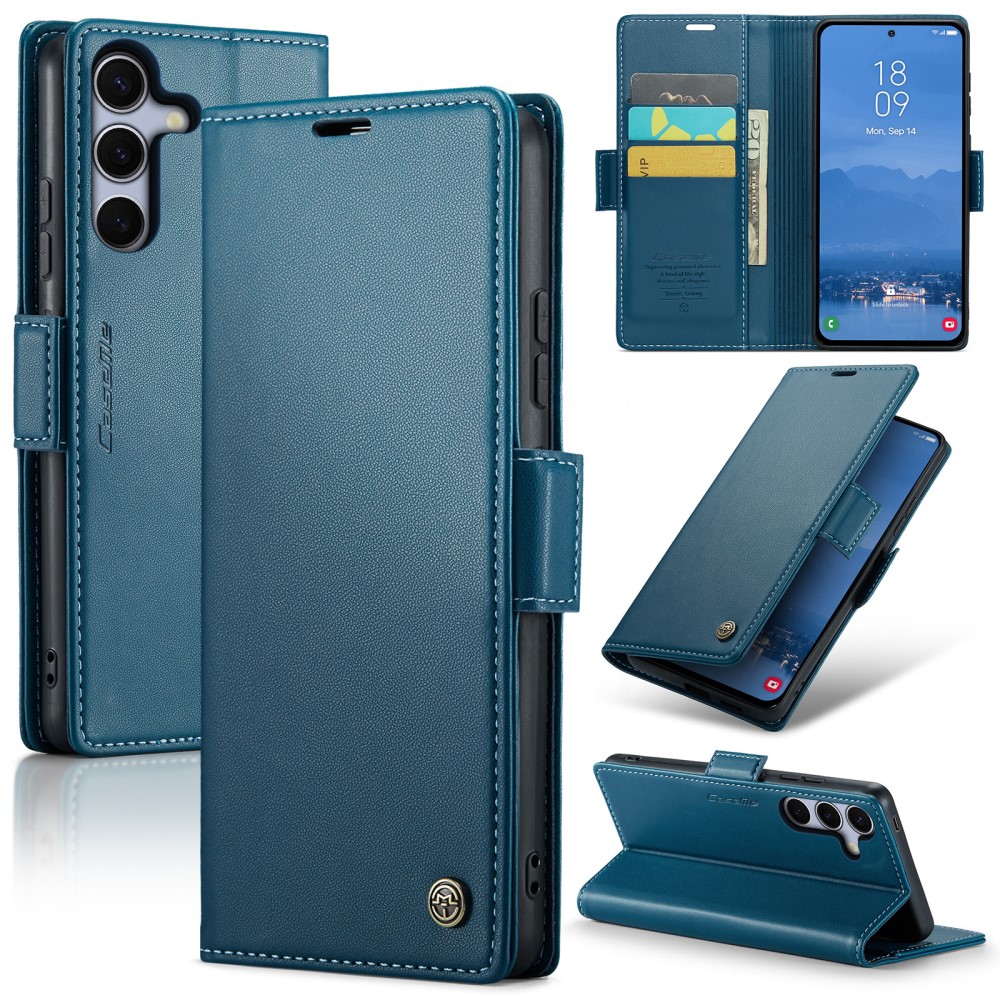 Pouzdro na Samsung Galaxy S25+ CASEME smooth modré