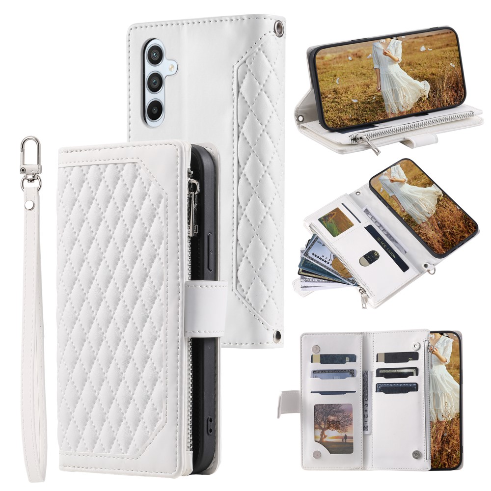 Pouzdro na Samsung Galaxy S25+ Luxury Double Layer bílé