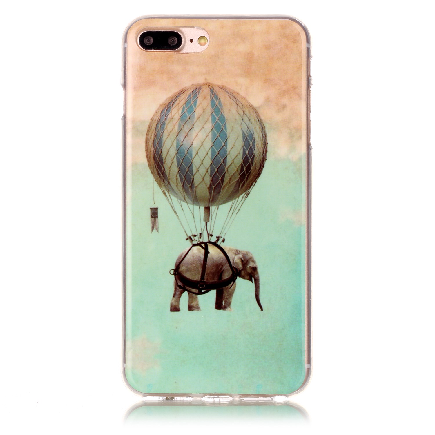 Kryt na iPhone 7 Plus / 8 Plus Balloon and elephant