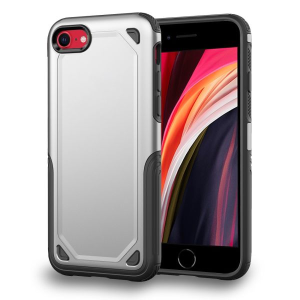 Kryt na iPhone 7 / 8 / SE ( 2020 / 2022 ) odolný Rugged stříbrný