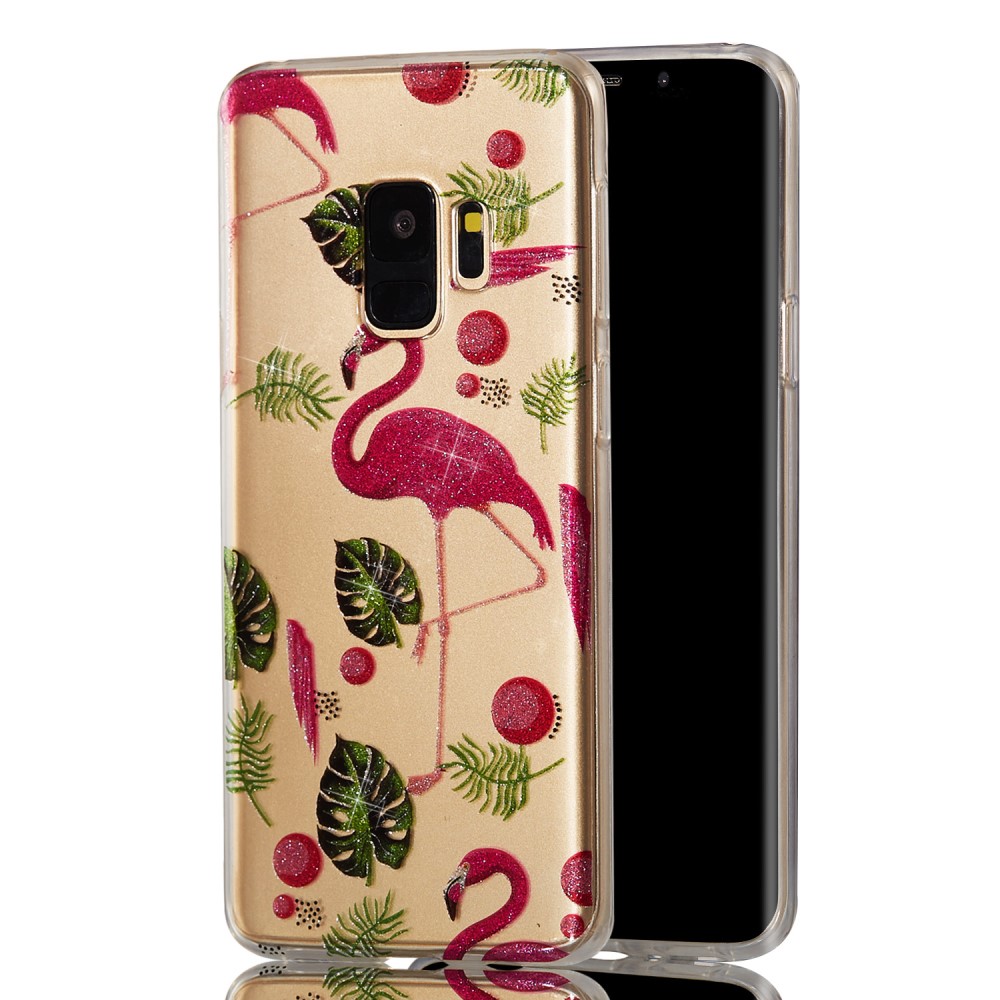 Kryt na Samsung Galaxy S9 Plameňák