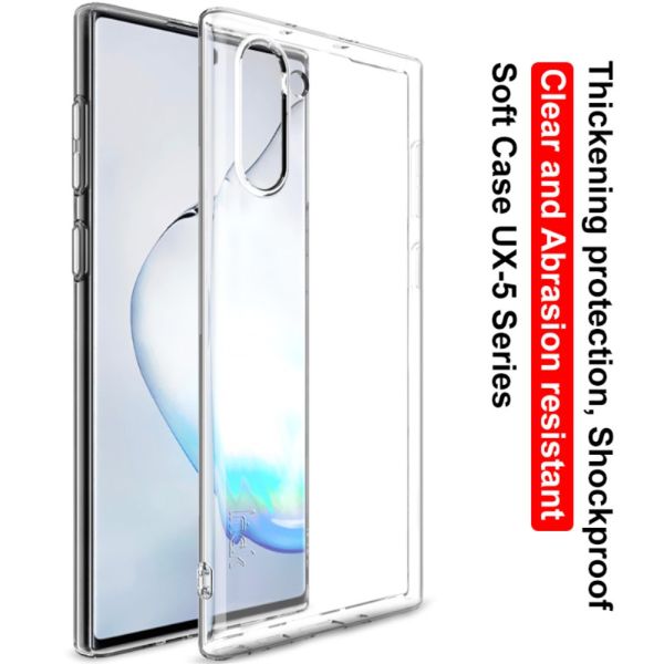 Kryt na Samsung Galaxy Note 10 IMAK gumový čirý