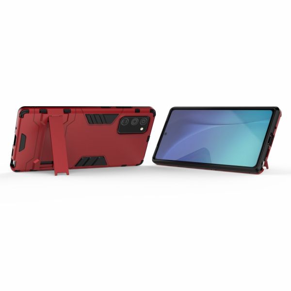 Kryt na Samsung Galaxy Note 20 Army clip červený
