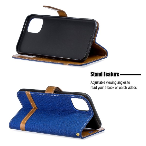 Pouzdro pro iPhone 11 Jeans modrý