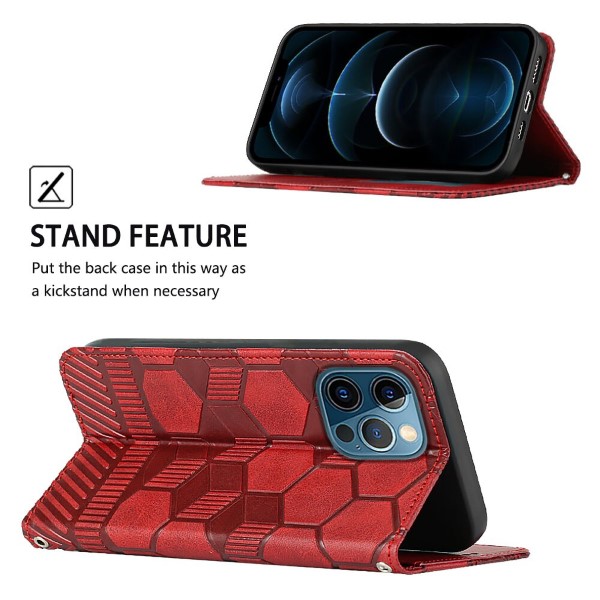 Pouzdro pro iPhone 11 Pro Rhombus červené