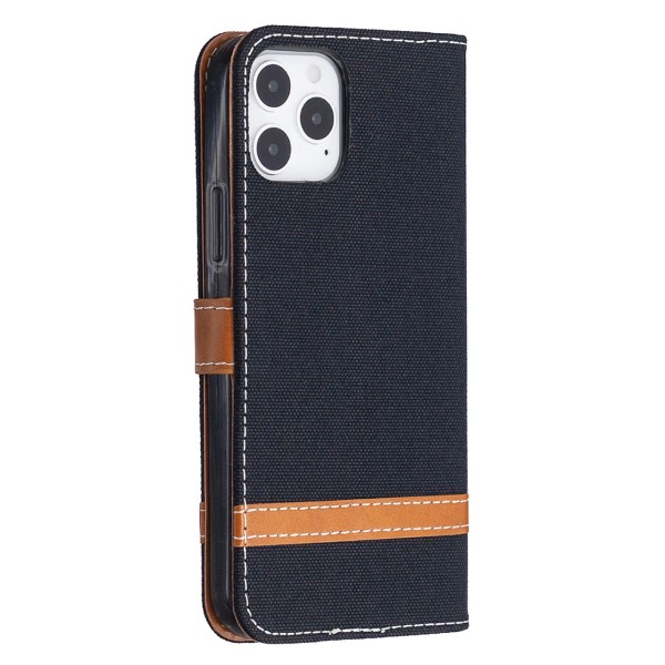 Pouzdro pro iPhone 12 / 12 Pro Jeans černé