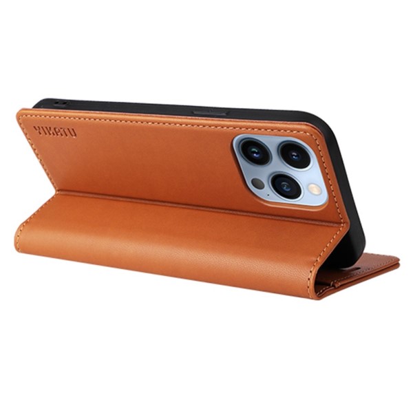 Pouzdro YIKATU pro iPhone 13 hnědé