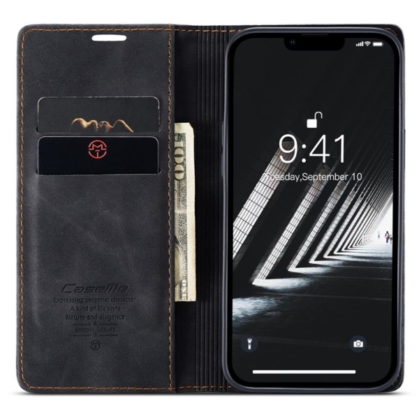 Pouzdro CASEME pro iPhone 14 černé