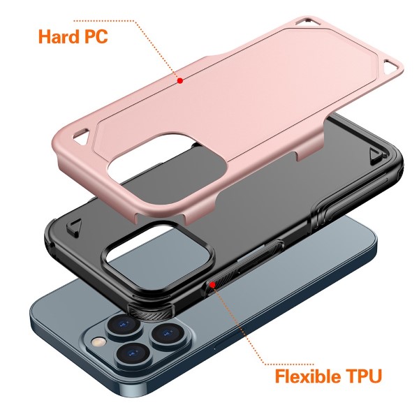 Kryt na iPhone 13 Pro odolný Rugged černý