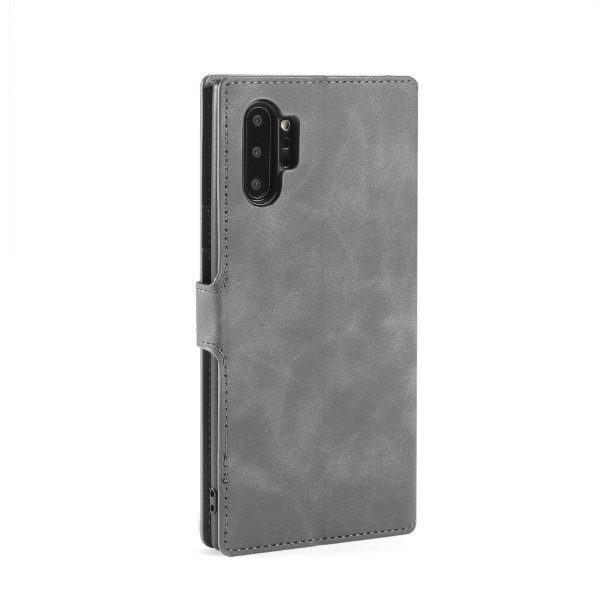 Pouzdro DG.MING na Samsung Galaxy Note 10 Plus Retro šedé