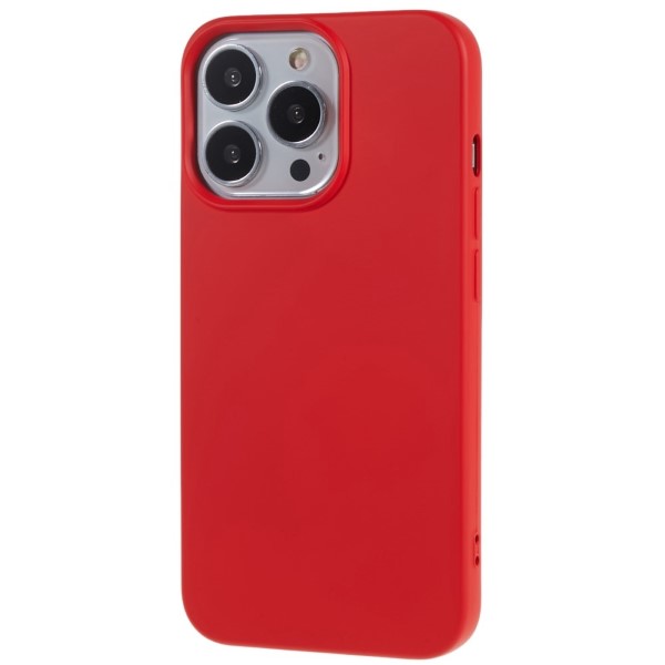 Kryt na iPhone 12 Pro Max gumový červený